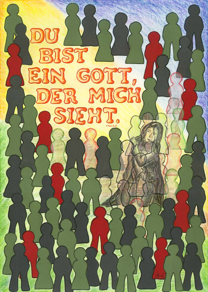 Jahreslosung 2023 · Grafik: Katrein Saalfrank