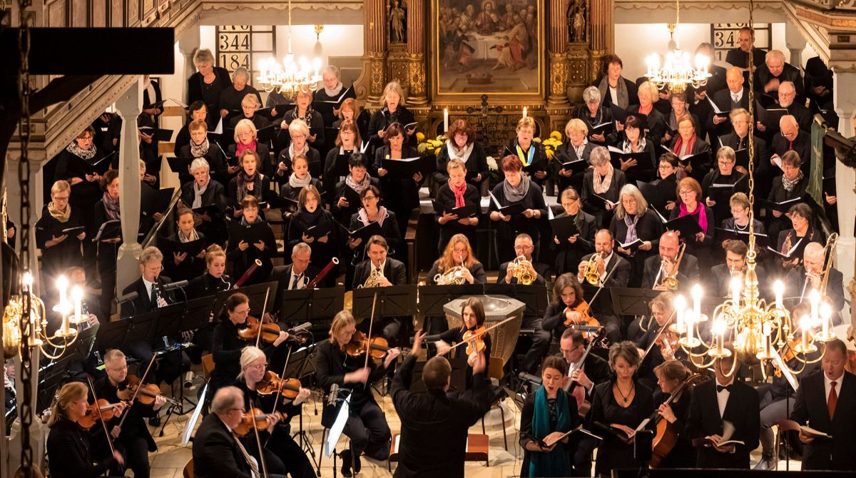 Aufführung des Oratoriums »Die letzten Dinge« von Louis Spohr am 3. November 2018 in der Ev.-Luth. Stadtkirche »Peter und Paul« in Sebnitz