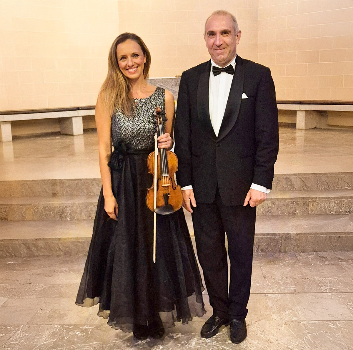 Duo Artevivo (Tschechien): Lada Fedorova · Violine, František Vaníček · Orgel